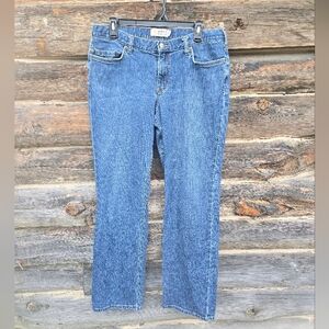 Carhartt Women’s Straight Leg Blue Work Jeans Size 12, Rugged Casual Staple